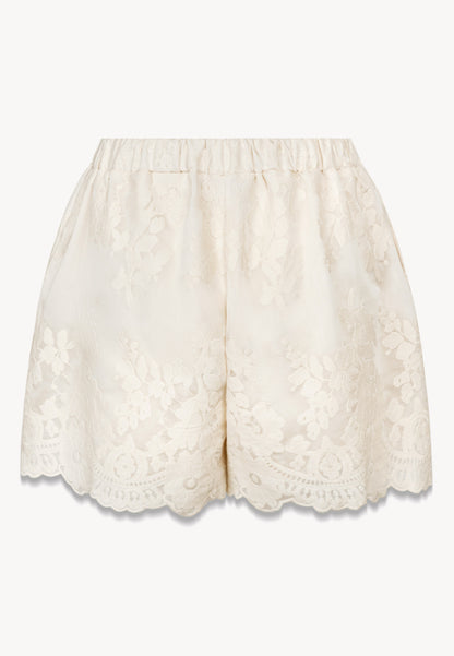 Kremowe spodenki NILDA