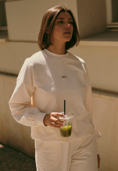 Kremowa bluza oversize ORISA
