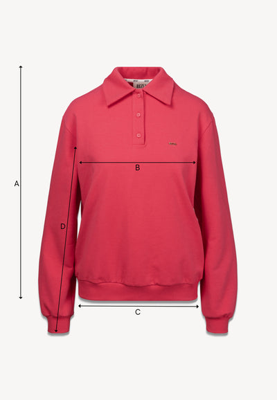 Malinowa bluza Ruella