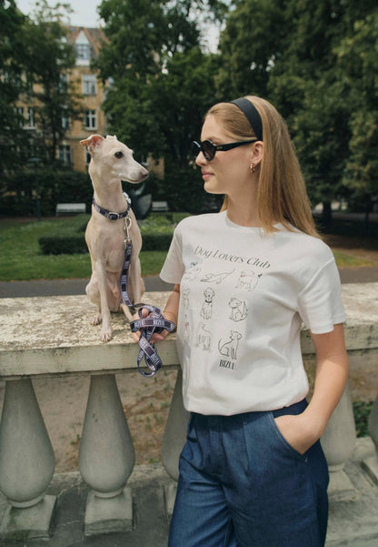Kremowy T-shirt Dog Lovers Club TISHAG